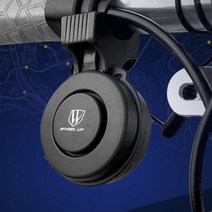 (골져스) 벨소리 킥보드 핸들바 크락션 경적 방수 라이딩 USB 충전식 100데시벨 안전 필수 악세사리 전동퀵보드 용품, 자전거 100db 전자벨 (블랙)