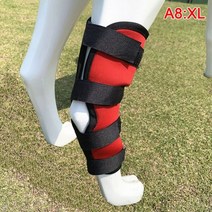 강아지 슬개골 보호대 탈골 예방 깁스 십자인대 보조기 반려견 탈구 노견 대형견 애완 동물 붕대 개 다리 무릎 스트랩 보호 공동 포장 의료 용품, N02 .A8