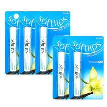 멘소래담 소프트립스 프렌치 바닐라 립밤 2g, 5개, 바닐라향