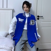 야구점퍼 시리즈 17 베이스볼 자수패치 스티칭 대학생 자켓 봄잠바 자수패치 커플단체