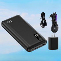 블랙박스용 대용량 보조배터리 파워 12V 50000mAh, 12v50000(팬 케이블 포함)