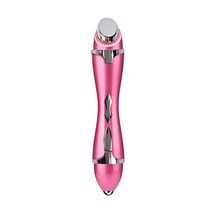 다이어트 2022 눈 마사지 펜 Microcurrent 진동 스틱 제거 다크 서클 피부 리프팅 퍼밍 얼굴 미용 장비, 01 PINK
