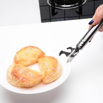 상세정보참조 스테이크 콘치즈 감바스 철판 그릴 집게 오븐그릇 빵틀 손잡이 스텐 뚝배기집게