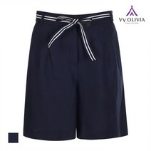 올리비아로렌 옵션벨트 린넨 반바지 VVBDSXM546A
