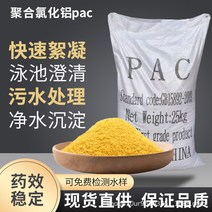 폴리 염화 알루미늄 pac모래씻기 공업 오수 수돗물 처리 응집 침전제 수영 정화제, T07-화이트색 pac25KG