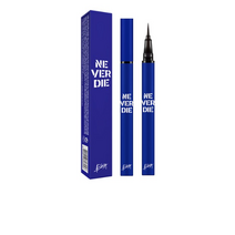 삐아 네버 다이 브러쉬 아이라이너 0.4g, 01 매트블랙, 4개