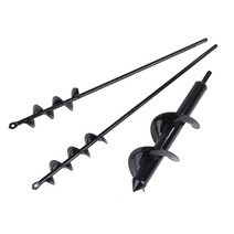 퓨어 시크 어스 드릴 3 개 세트 오르가 드릴 원예 가정 채소밭 원예 농업 드릴링 드릴링 하우스 육각 수동