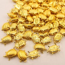 자체 재물거북이 풍수 황금 돈 행운 재산 장식 선물