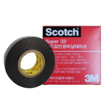 3M 33 전기절연용 비닐테이프 19mm x 10M, $6