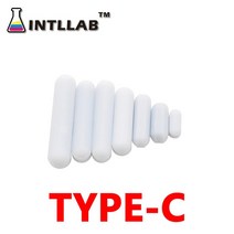 자석교반기 INTLLAB 혼합 사이즈 교반 막대 PTFE 마그네틱 교반기 믹서, 4.TYPE C 7PCS