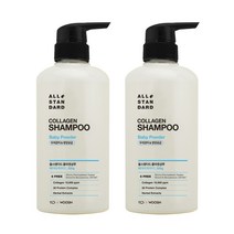 [1+1]올스텐다드 실리콘프리 콜라겐 샴푸 베이비파우더 500g, 단품
