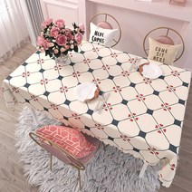 JINGHENG 보 식탁 덮개 비닐 PVC 딸기 방수 커버 북유럽, 40 x 60cm, 선택F