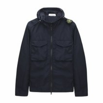 스톤아일랜드 명품STONE ISLAND 22l2ll2O2 VOO2O NASLAN 2포켓 후드 ZIP 오버셔츠