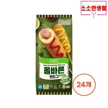 풀무원 올바른핫도그 75g 4입 6봉(총24개)