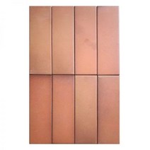 모자이크 테라코타 쪽타일 황토 아트월 타일, 80개입 한박스, 도토색