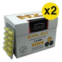 피터앤존 뉴질랜드 로얄제리 1000mg Royal Jelly 200캡슐 x2개, 2개, 200정