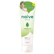 크라시에 Kracie naive 나이브 세안폼 찻잎 추출물 함유 130g, 단일
