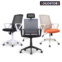 (LOGOSTORY 메쉬 컴퓨터의자 (07. AIR-MA900 화이트쉘 그린 그린/컴퓨터의자/메쉬/화이트쉘