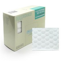 더순수한 화장솜 엠보코튼(210P 박스형) 화장솜 클렌징티슈 엠보싱 순면화장솜