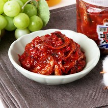 강경재성젓갈 국산 양념황석어젓, 양념황석어젓 800g(3개)
