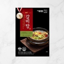 밥먹는사람들 레토르트 소갈비탕 특갈비 밀키트 파우치 왕갈비 간편식 600g, 600g 5팩