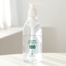 라라폴리 제주 유기농 알로에베라 100% 수딩젤 300ml 1개 비건인증/무향타입/EWG 그린등급