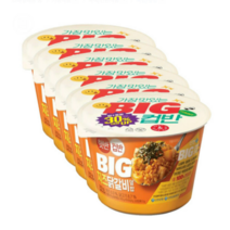 햇반 컵반 BIG 치즈닭갈비덮밥 313GX6개입, 313g, 6개