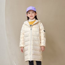 세븐스타 NW0012 여아 키즈 주니어 초등학생 고퀄 미디 롱 다운패딩 웰론 솜혼방 코트 재킷 자켓 점퍼 경량 방한 아우터 데일리룩