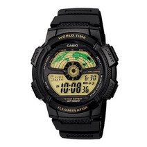 카시오 남성 레진시계 AE1100W-1B