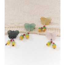 원석 미니 브로치