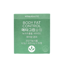 바이탈뷰티 메타그린 슬림 420mg x 15정, 1개