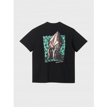 VOLCOM 스톤 HEAD 오버핏 티셔츠 블랙