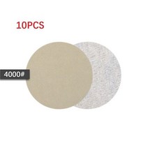 3인치 실리콘 카바이드 샌딩 디스크 10 개 습식/건식 패드 샌드페이퍼 240-10000 그릿 폴리싱 연마 공구, 12 4000