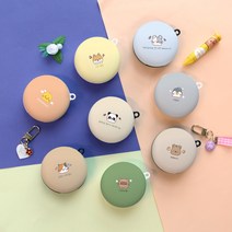 주문제작 동물친구들 엘지 톤플러스 프리 케이스 키링증정 HBS-PFL7, 톤_플러스_프리_케이스_동물친구들_삐삐, 표정_일번, 하단케이스_블랙