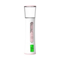 나노 미스트 스프레이 어 쿨러 페이스 스티머 모이스처 라이저 가습기 페이셜 미스터 네nebulizer 스킨 케어 툴 스팀, [02] pink color