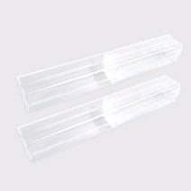 투명 펜 선물박스 펜 보관함 홀더 포장상자 연필 정리함 케이스 사무용품, 단품, 단품