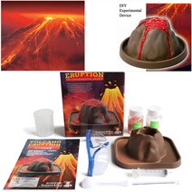 어린이 과학 장난감 화산 폭발 DIY 어린이를 위한 물리 화학 실험 교육용 키트., 03 5 sets, 01 OneSize