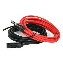 에버마켓 태양광 MC4 방수 커넥터케이블 5M 암수세트 솔라판넬, 1개