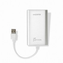 넥스트 이지넷유비쿼터스 USB 2.0 to HDMI 디스플레이 아답터 리더기, NEXT JUA250, 혼합 색상