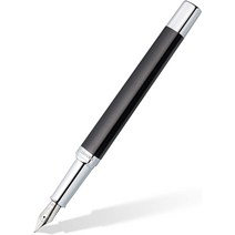 스티들러(STAEDTLER) 만년필 Triplus 블랙 중자(M) 삼각축 Antique Anthracite 474 M09-3 []