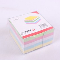 메모지 85x85 칼라 500매 TH09 떡매 떡메모지제작 메모장 플랜드 미니수첩 귀여운 미니 사무실 사각 메모지