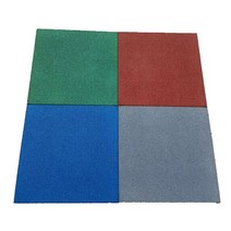 놀이터 고무매트 야외 저소음 바닥재 50cm, 50x50x3cm 그린, 50x50x3cm 그린 (장당)