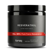 토니크 Toniiq 레스베라트롤 600mg 베지캡슐 180정, 1개