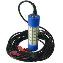 비바비보 수중 집어등 전자케미 축광 LED 집어램프 얼음낚시 집어등, 8.화이트 12V 150W 5미터 라인
