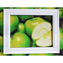 보석십자수액자 30x40.30x60.45x50.45x60.40x80 인테리어보석십자수 전용액자.비규격제작, 9번엘레강스화이트