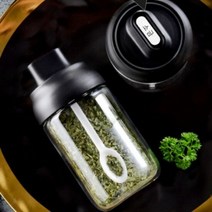 엘홈 네임택 글라스 스푼 양념통(250ml) 1P, 단품