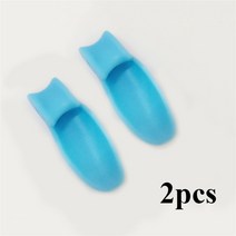 손가락부목 손가락아대 보호대 교정 깁스 2pcs 실리콘 젤 엄지 교정기 bunion 작은 발가락 보호기 분리기 외반 외반 손가락 교정기 발 관리 릴리프 패드, 협력사, 파란색 1 쌍