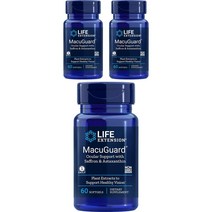 라이프익스텐션 마쿠가드 오쿨러 서포트 아스타잔틴 소프트젤, 60개입, 3개