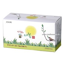 탕비용품 조태연가 녹차티백-작설차 새봄 25티백 탕비실, 본상품선택