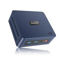 비링크 SEi8 미니PC 대 Intel i38109U (최대 3.6개)GHz) 8GB RAM 256GB Kingston M.2 NVMe SSD 기가비트 이더넷 4K HD 듀얼 HD, N5095 Win 11 Pro 8G/256G
